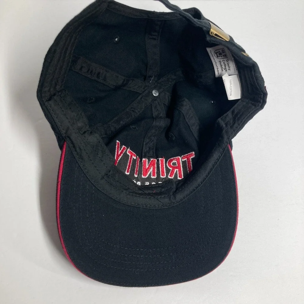 Trinity College 1592 Dublin Ireland Cap Hat Adult NEW Black Adjustable